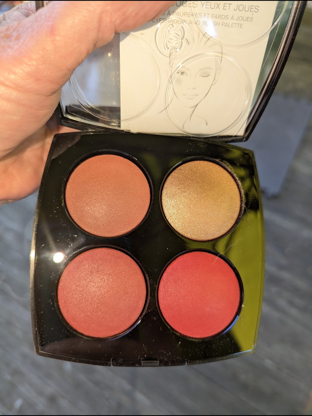 Chanel Les 4 Rouges Et Joues 958 Caractere